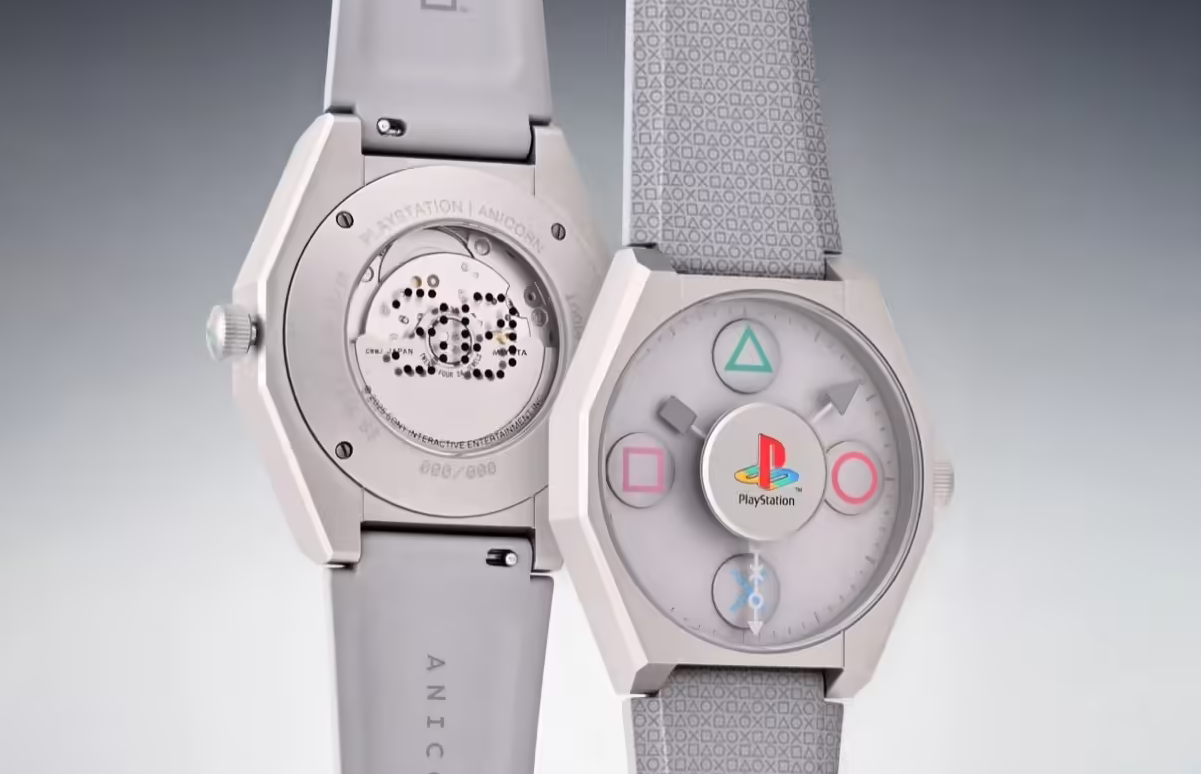 PlayStation 30周年献礼 索尼联合Anicorn推出限量机械腕表